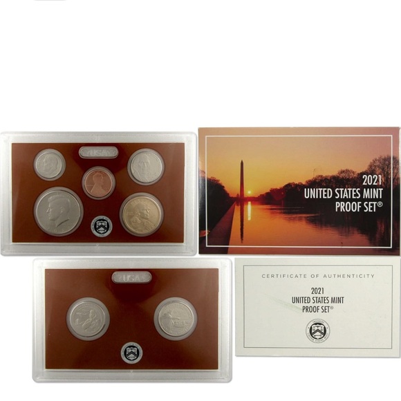 NWB 2021 Clad Proof Set U.S. Mint Original Government Coin Set - Picture 2 of 3